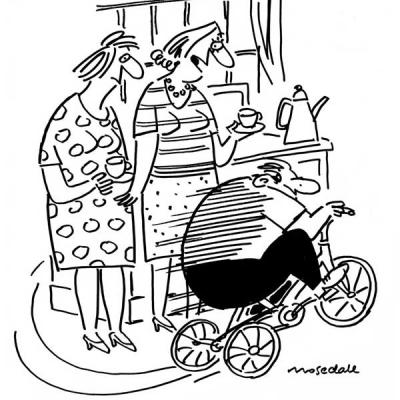 London Cartoonists, Born Again Biker Cartoon